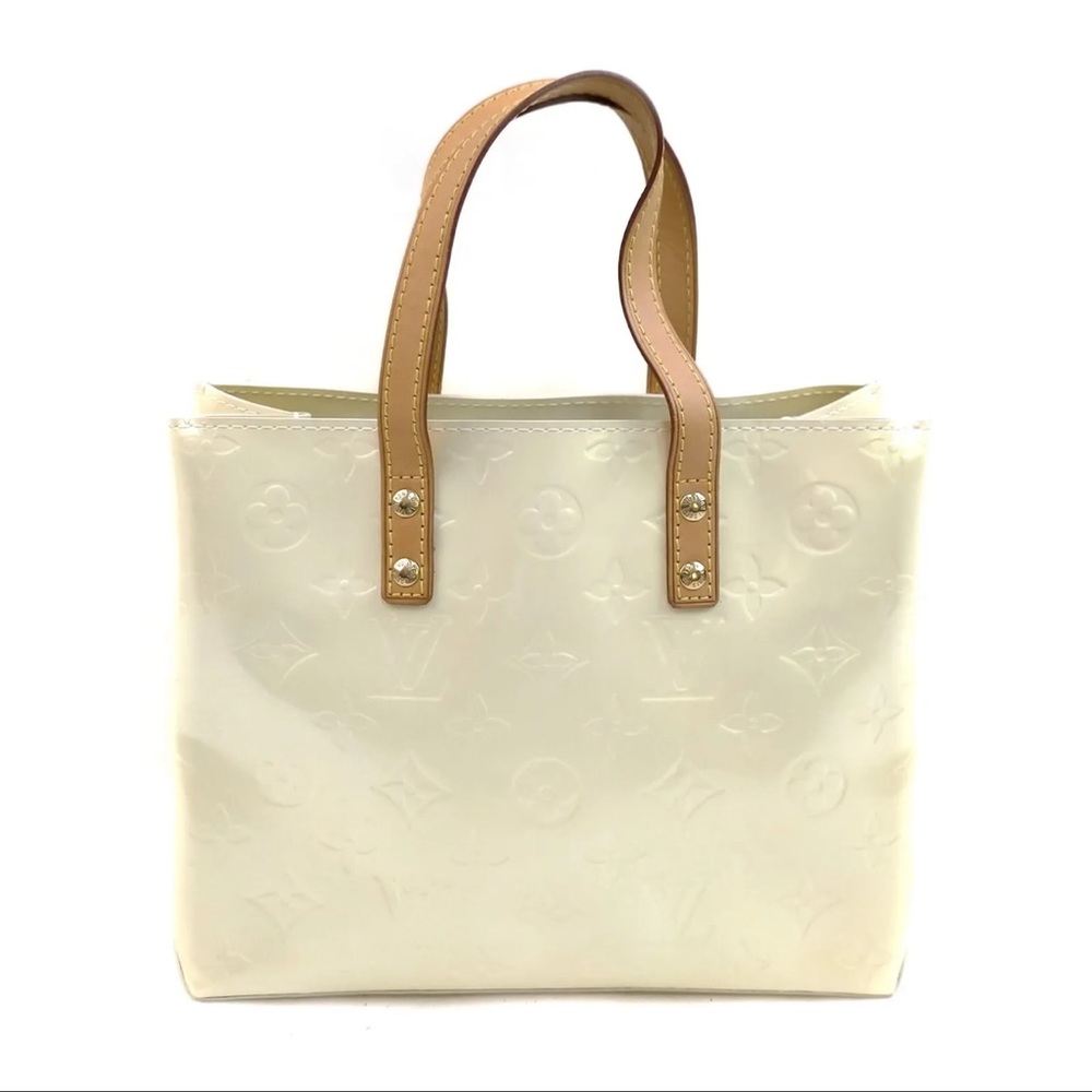 Authentic Louis Vuitton READE PM Bag in Cream Vernis
